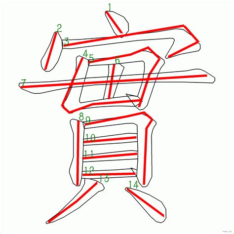 筆劃14劃的字|筆畫14畫的漢字